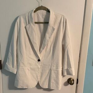 Women's White Blazer